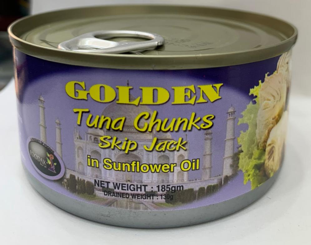 Golden Tuna Chunk 185g