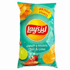 Lays chili & lime 165g