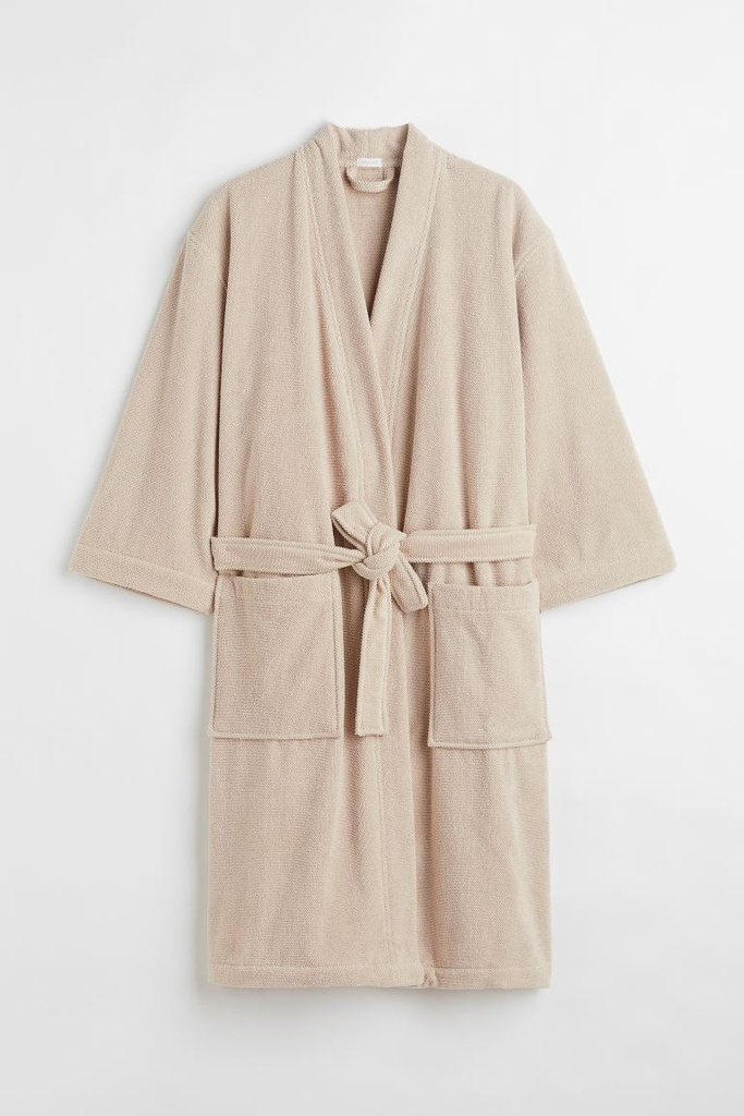 Bathrobe (L) Beige Terry 137