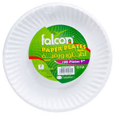 Falcon Paper Plate 100pcs