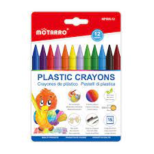 Motarro Plastic Crayons 12color MP008-12