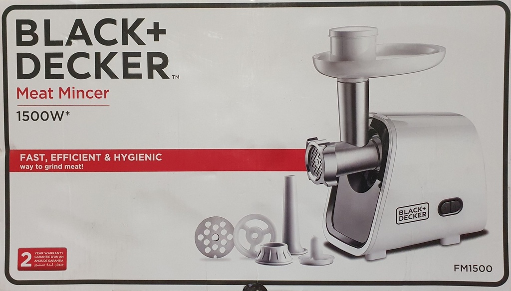 Black+Decker Meat Mincer Fm1500