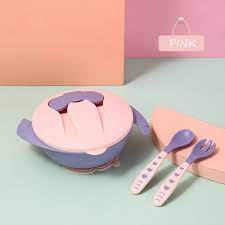 Super Baby Double Layer Bowl 6m+ No:On-7