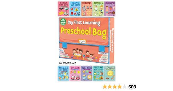 My First Learning Preschool Bag Isbn 978-81-319-2111-1