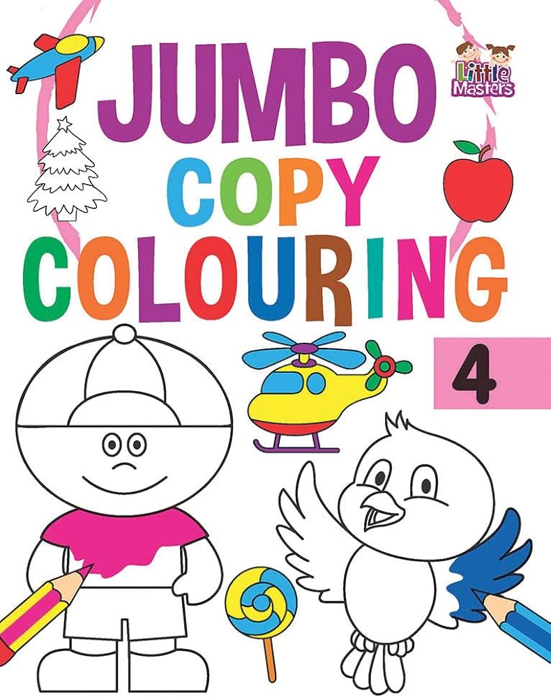 Little Master Jumbo Colouring Book 1 L256