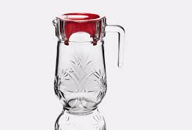 Isfahan Glass Vlenti Jug With Lid 1800cc Code:726