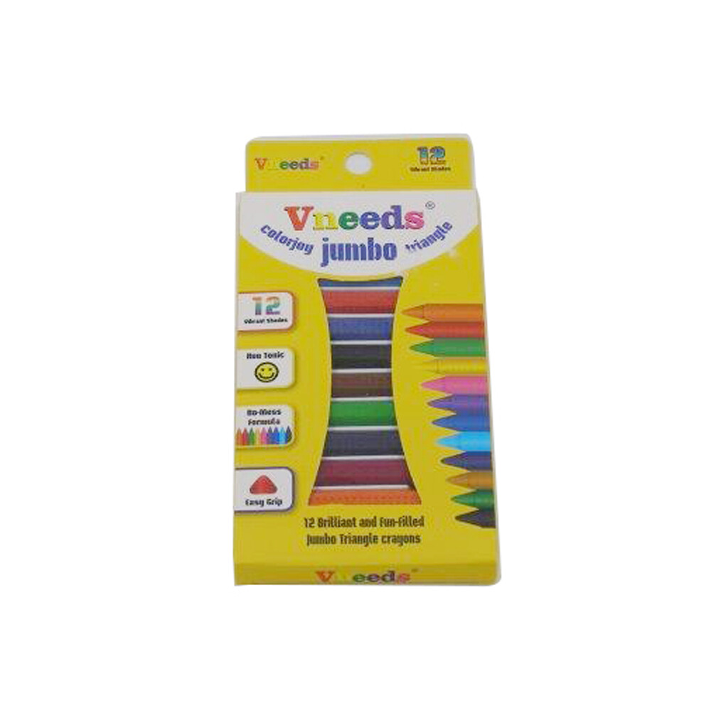 Vneeds Colorjoy Jumbo Triangle 12 No:V.10.01