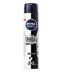 Nivea Men Black & White Invisible Active 200ml
