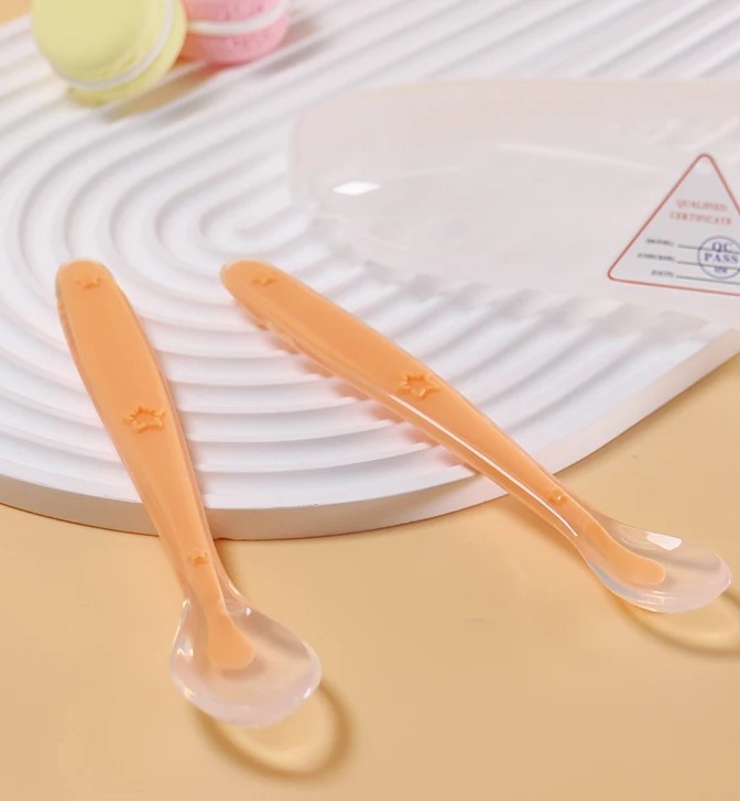 Baby Silicone Spoon 0m+Zzx:8069