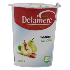 Delamere Premium Yoghurt With Real Pear Caramel 150g
