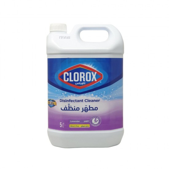 Clorox Disinfectant Cleaner Lavender 5ltr