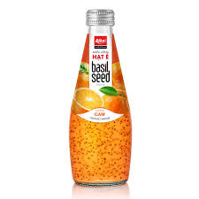 Basil Seed Drink Orange Flaver 290ml