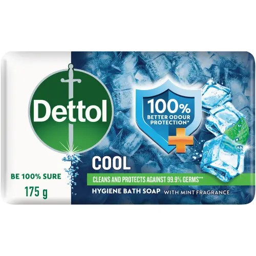 Dettol Cool Mint Fragrance Soap 175g