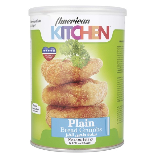 [A00571] American kitchen plain bread crumbs 425gr