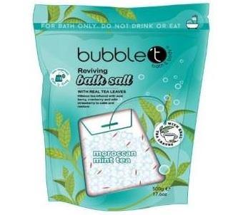 [A01268] Bath Salts Mint 500g