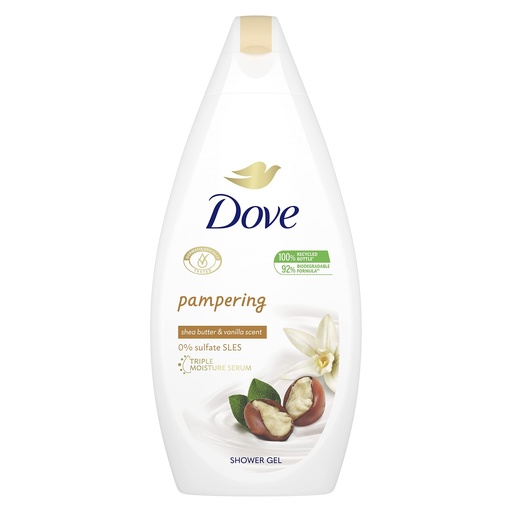 [A03691] Dove Shower purely pampering 500ml