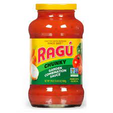 [A09266] Ragu Chunky Sauce Carden 680g