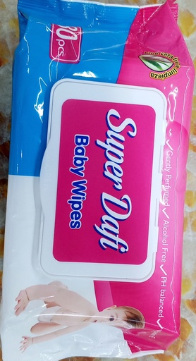 [A11137] Super Dafi Baby Wipes 80pcs