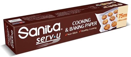 [A11165] Super-Baking paper 2sides 45cm