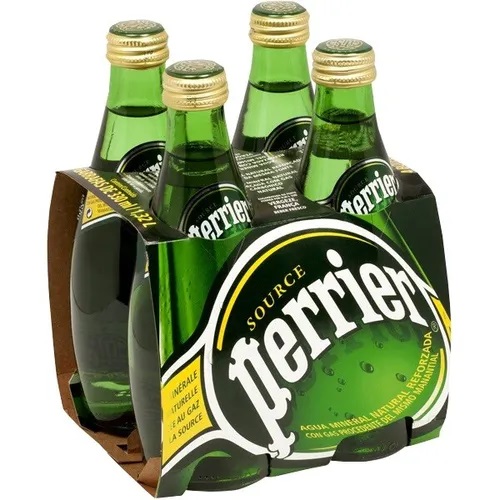 [A12377] Perrier water carbonated natural mineral water 330ml