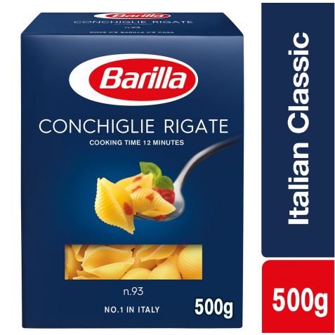 [A12933] Barilla Conghiglie Rigate No.41 500gr