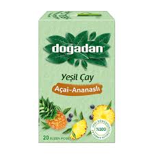 [A13040] Dogadan Yesil Cay Acai Ananasli 34g