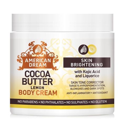 [A13539] American dream cocoa butter lemon cream 500ml