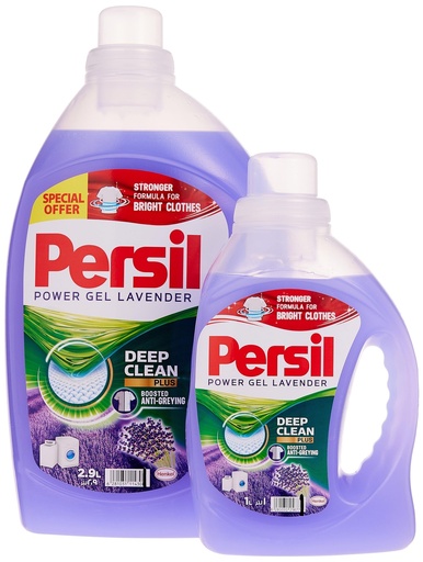 [A13601] Persil Power Gel Lavender Deep Clean 2.9+1liter