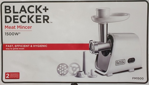 [A14990] Black+Decker Meat Mincer Fm1500