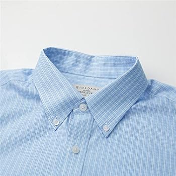[A15147] Giordano oxford wrinkle free regular l175/100a