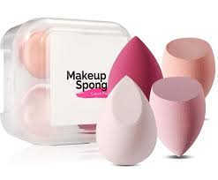 [A15582] Makeup Sponge 4pcs Pf-119