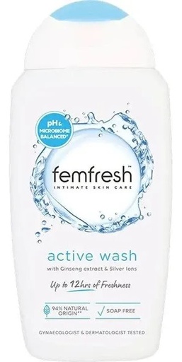 [A15730] Femfresh Intimate Skin Care Active Wash 250ml