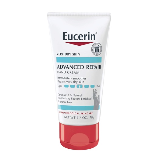 [A15788] Eucerin Advanced Repair Hand Cream Very Dry Skin 78g