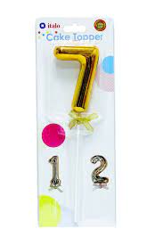 [A16104] Italo cake topper pt-1081