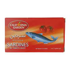 [A16406] California garden sardines in tomato sauce 125gr