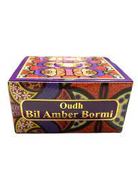 [A16748] Oudh Bil Amber Bormi 40gr