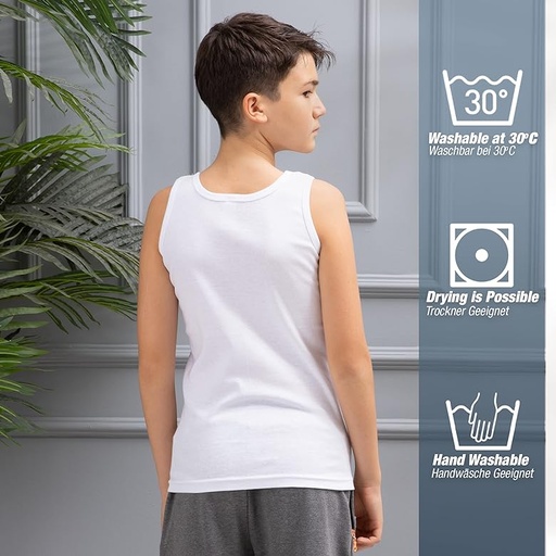 [A16880] Cottny boys vest 9-10y