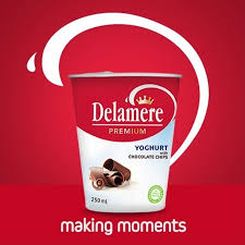 [A18132] Delamere yoghurt with chocolate chips 450g