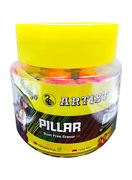 [A18698] Flamingo Pillar Dust Free Eraser 1pcs