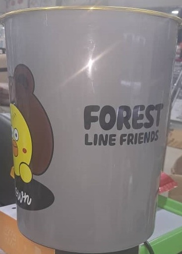 [A18728] Forest Line Friends Brown Hf