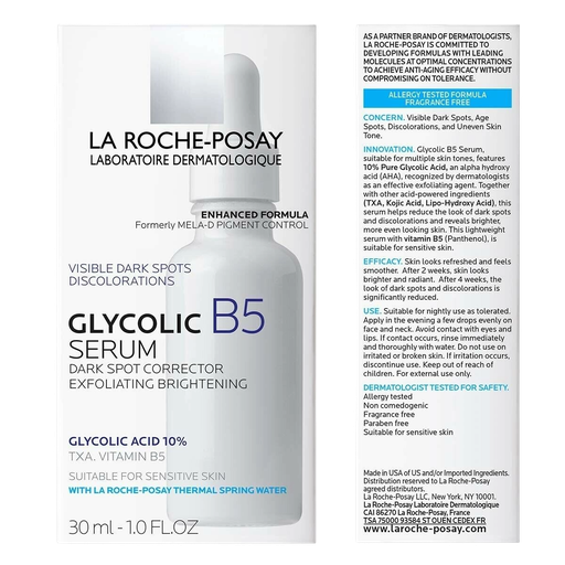 [A19469] La Roche-Posay Laboratoire Dermatologique Glycolic B5Serum Dark Spot 30ml
