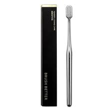 [A20572] silver cosmetics soft toothbrush
