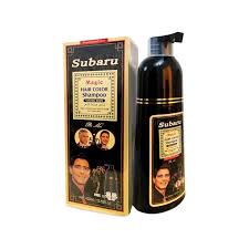 [A20825] Subaru Magic Hair Color Shampoo Natural Black 400ml