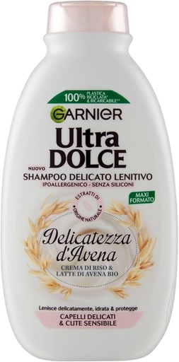 [A21091] Garnier Ultra Dolce Shampoo Delicato Lentivo 300ml