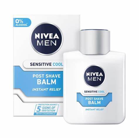 [A21132] Nivea Men Sensitive Cool Post Shave Balm 100ml