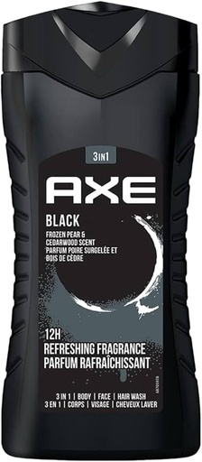 [A21442] Axe Black Refreshing Fragrance Parfum 250ml