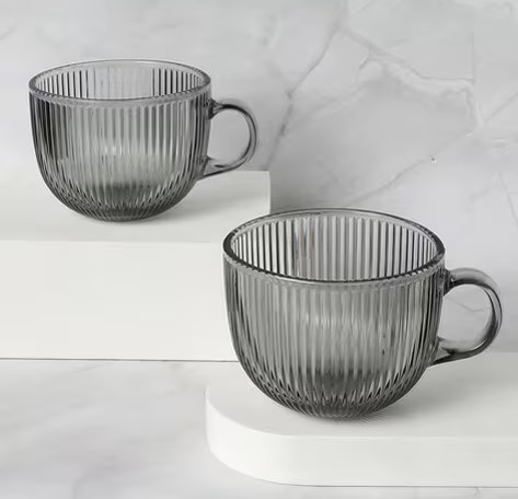 [A22250] Red Cherry Glassmug Set ZB21B-YH 1pcs