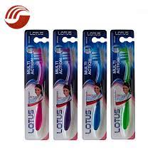[A22335] Lotus multi action medium toothbrush No.L-515