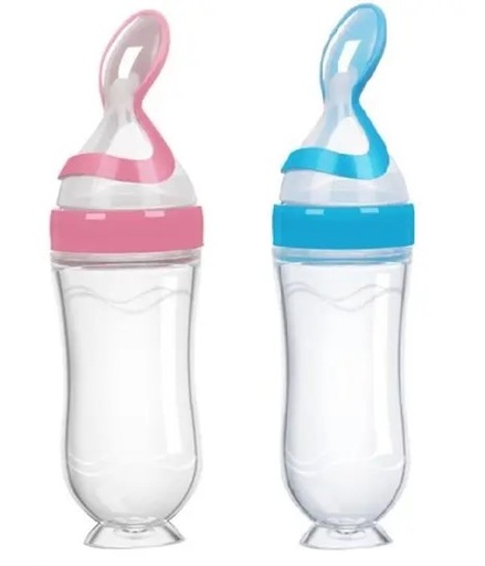 [A22584] Beidile Baby Silicone Squeeze Spoon BDL8006-2