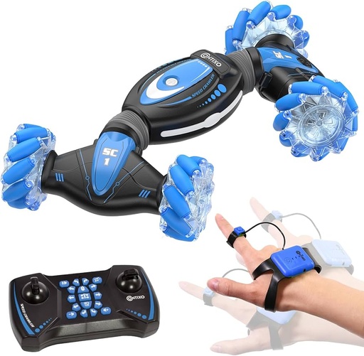 [A23181] Gesture Sensing Climbing Car Double Motor Drive Four Wheel 360Flip